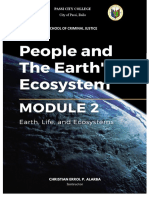 Module 2 (People and The Earth's Ecosystem)