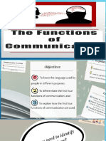 Functions of Com