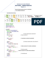 Vector Caracteristic - Fisa - 1