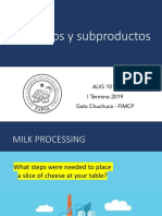 Quesos y Subproductos: ALIG 1011 I Término 2019 Galo Chuchuca - FIMCP