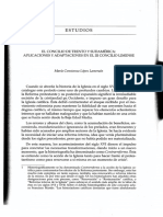 LOPEZ, María Constanza, El Concilio de Trento y Sudamérica Aplicaciones y Adaptaciones en El III Concilio Limense, AHICH, 2011, 29, Pp. 15-32