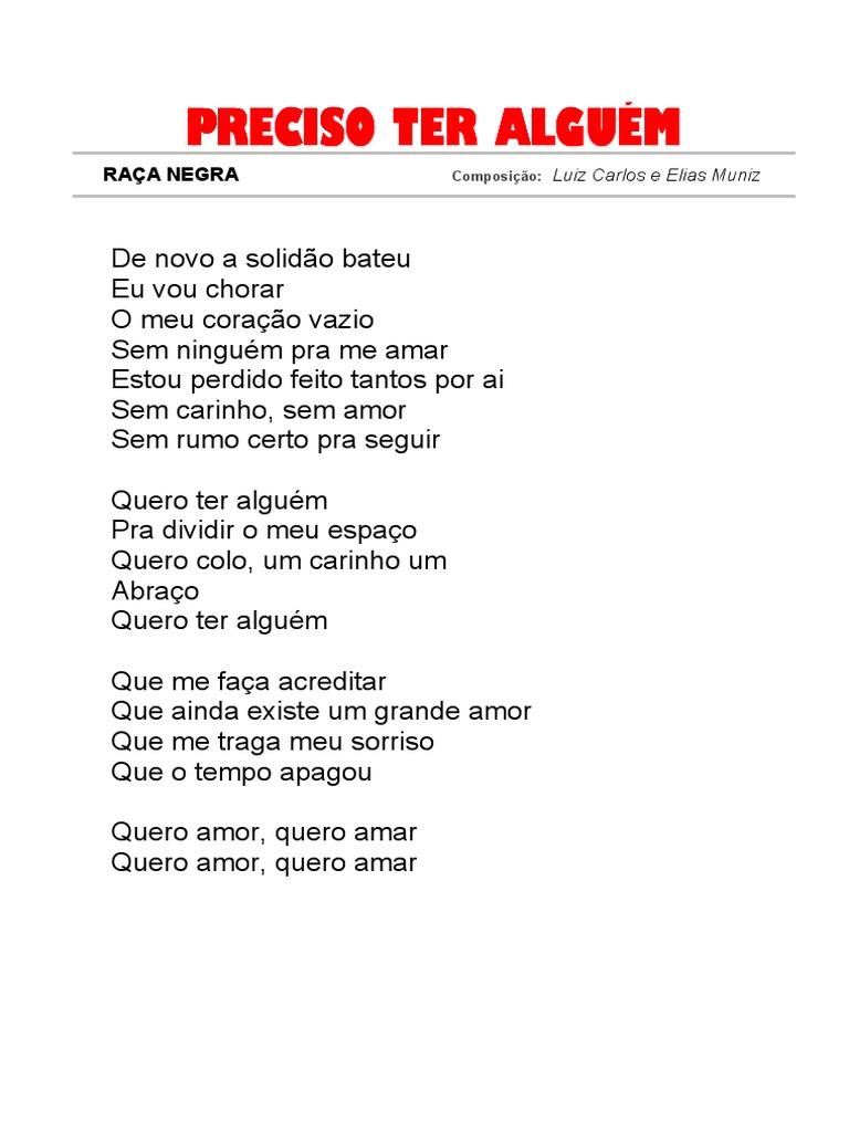 É TARDE DEMAIS (LETRA) - Raça Negra - Minhas Letras