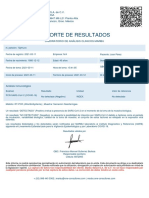 Test PCR negativo COVID 19 - Cancún