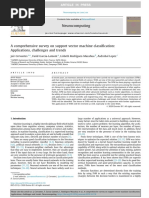 A Comprehensive Survey On Support Vector Machine Classification - Applications, Challenges and Trends