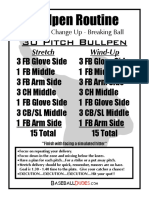 30 Pitch Bullpen Routine Small