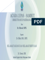 Acara Lepas - Sambut