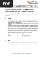 Northern Powergrid Appendix A For ENA Engineering Recommendation G81 Part 2: Materials Specification