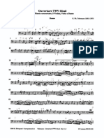 Telemann Suite A Minor 1 Overture (Bolognani) Basso