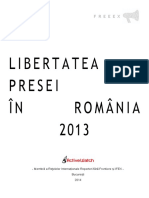 Libertatea Presei in Romania 2013 Final