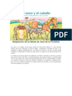 Cuento El Asno y El Caballo I