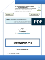 Monografia Nº2 - Costos y Fases Del Proyecto