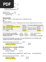 Income Tax DTL - DTA