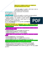 Posibilitati Combinatorii - Ale - Verbului. - Circumstantialul - de - Cauza