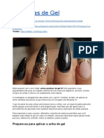 Unhas de Gel - Forgociline