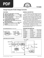 TC1044S Charge Pump DC-TO-DC Voltage Converter: Features General Description