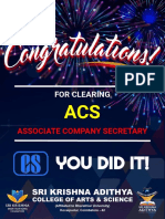 ACS Accolades