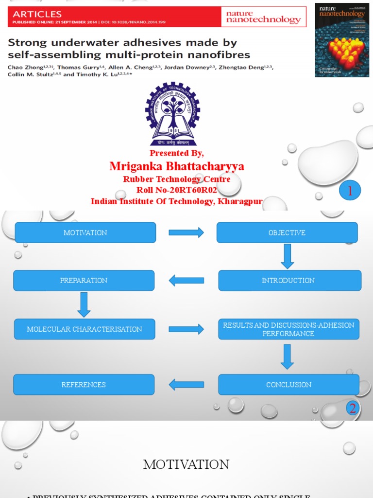 Underwater Adhesive Pdf Copolymer Proteins