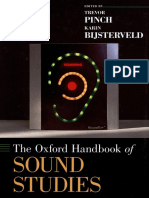 (Oxford Handbooks) Trevor Pinch, Karin Bijsterveld (Eds.) - The Oxford Handbook of Sound Studies (2012, Oxford University Press)
