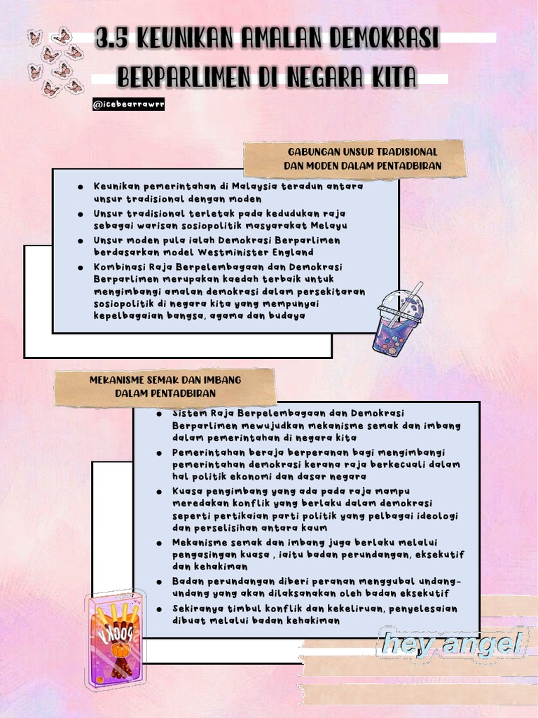 3 5 Keunikan Amalan Demokrasi Berparlimen Di Negara Kita Pdf