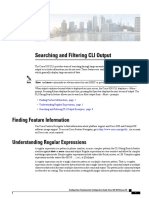 Searching and Filtering CLI Output: Finding Feature Information