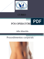 corporal pós operatório