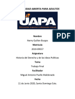 Trabajo Final - Historia Del Derecho y de Las Ideas Politicas