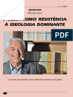 Poesia Como Resistência À Ideologia Dominante - Alfredo Bosi