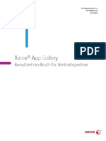 Xerox® App Gallery Benutzerhandbuch Für Vertriebspartner