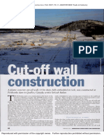 Cut-Off Wall Construction