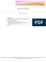 Learners Guide: E-Learning and Reference Solutions For The Global Finance Professional