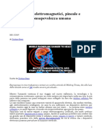 Campi Elettromagnetici, Pineale e Consapevolezza