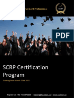 SCRP Brochure March