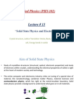 Applied Physics (PHY-102) : Lecture # 13