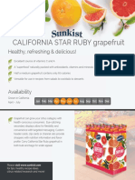 Sunkist® California Star Ruby Grapefruit