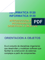 Informatica 5120 - 1-1 Introduccion A La Poo