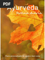 Ayurveda - Rotina diária