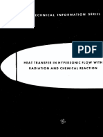 Scala S.M., Sampson D.H. - Heat Transfer in Hypersonic Flow With Radiation and Chemical Reaction