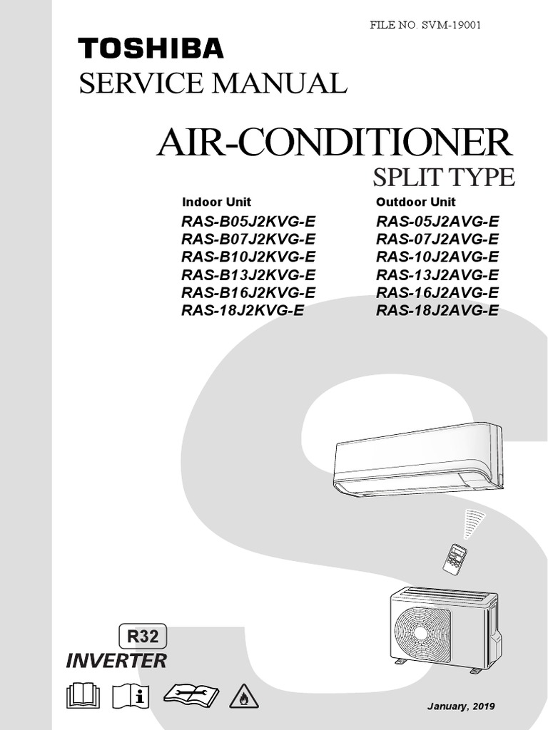 Toshiba R32 Split AC Installation Manual | PDF | Air Conditioning ...