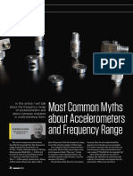 Most Common Myths About Accelerometers and Frequency Range: Asset Management