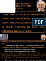 Warren Buffet Powerpoint Presentation