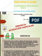 5 Parte - Coip.ii-20-21-Parte P - Denuncia - Acusación Particular