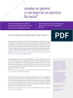 Violencias Basadas en Género, Percepciones Con Base en Un Ejercicio de Cartografía Social.