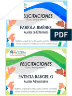 Diplomas Felicitaciones