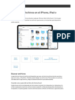 Usar la app Archivos en el iPhone, iPad o iPod touch - Soporte técnico de Apple