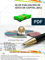 Tecnicas de Evaluacion de Capital