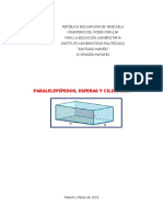 Resolución de Ejercicios Cubos Esferas Cilindros