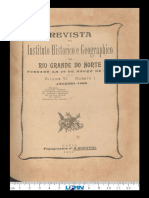 Revista Do Ihgrn - 1908 Volume Vi - Nº 01