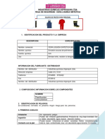 Ficha Seguridad Cera Liquida Sintetica