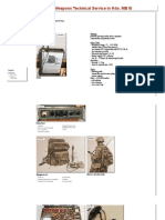 Missile and Weapons Technical Service in Kdo. MB III: Technology Catalog