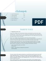 Passive Voice Kelompok